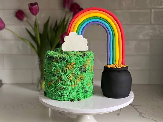 Kootek Chocolate Guinness and Rainbow to Pot of Gold Cake