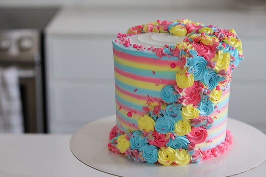 Kootek Colorful Summer Stripe Cake