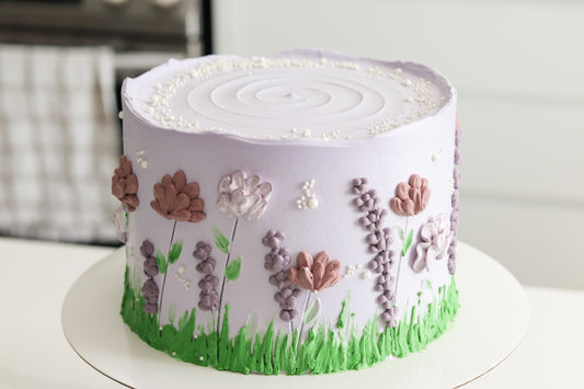 Kootek Lavender Meadow Cake Decorating Guide