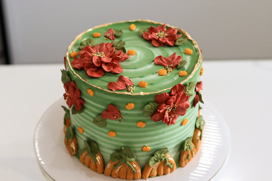Kootek Pumpkin Bloom Cake Decorating Guide