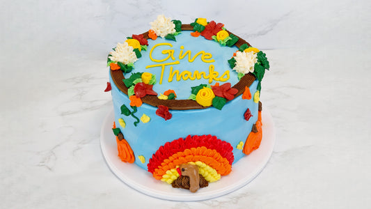 Kootek Thanksgiving Themed Cake