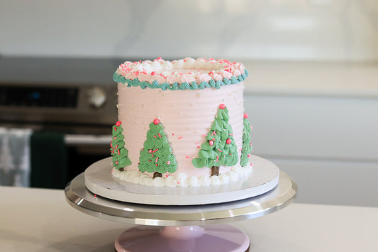 Kootek Pastel Winter Wonderland Cake