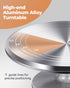 Kootek Aluminium Alloy Revolving Cake Stand 12 Inch Rotating Cake Turntable for Cake, Cupcake Decorating Supplies for Mother's Day