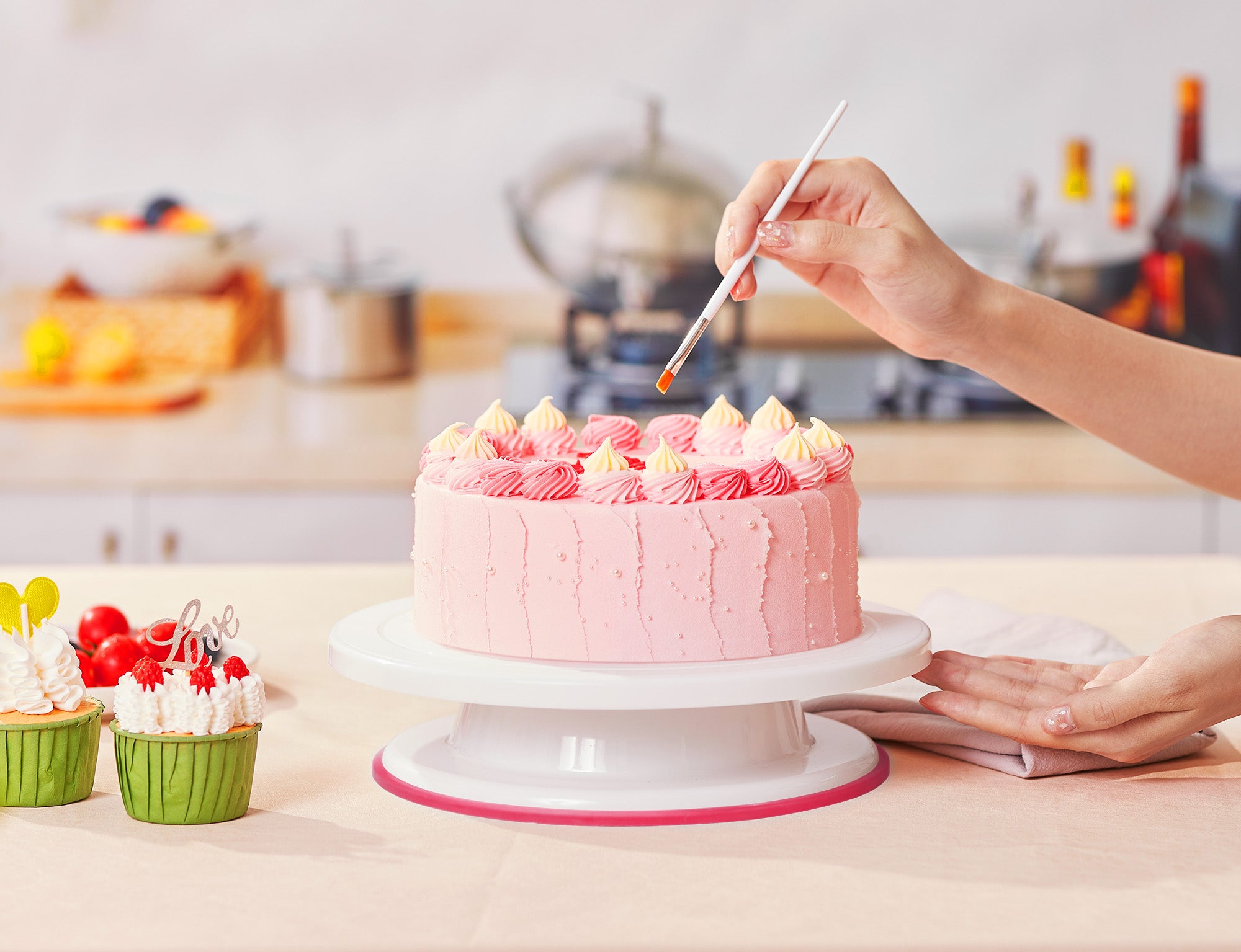 Frosting Diy Cake Piping Bag CALIDAKA 37-Piece Piping Bags And