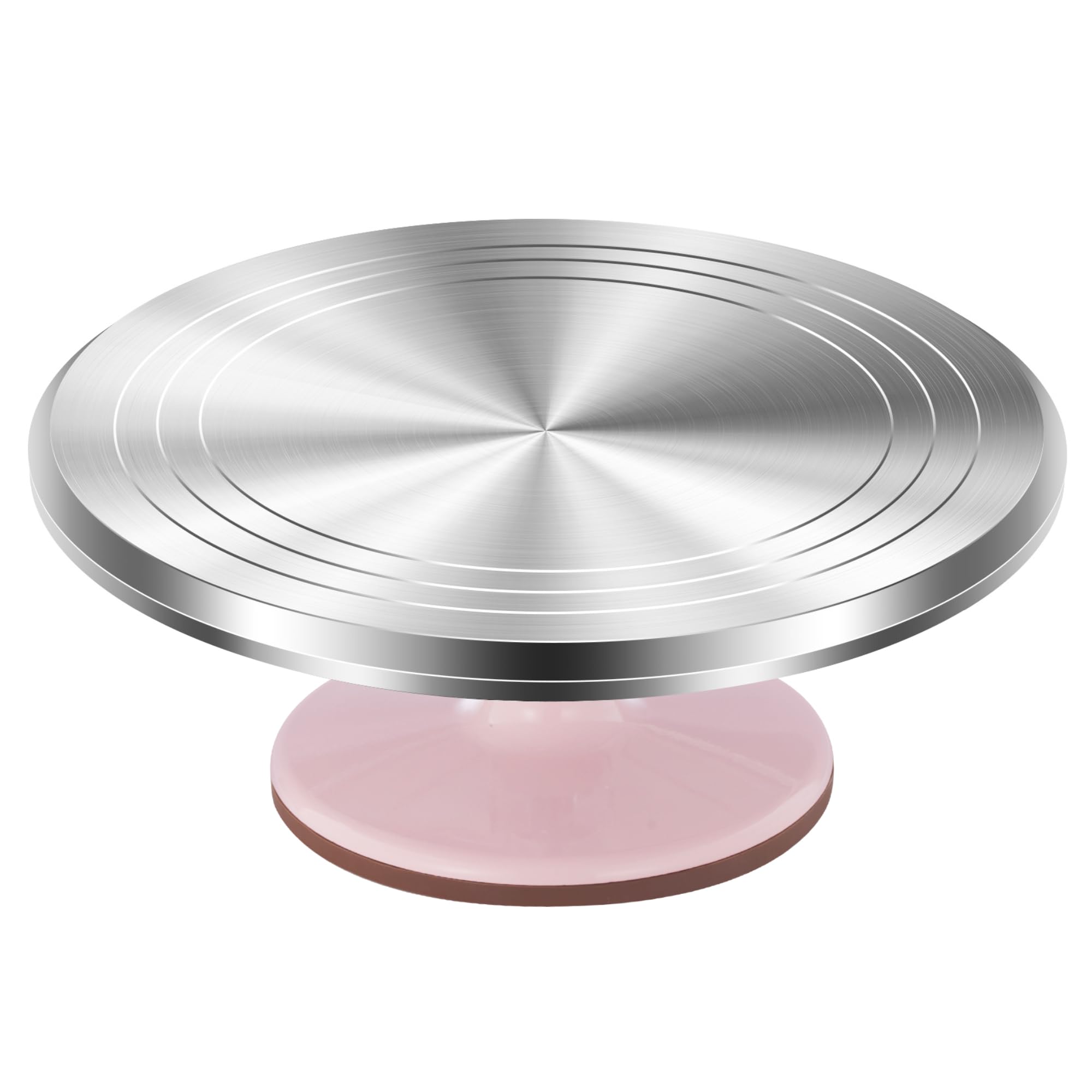 Kootek Aluminium Alloy Revolving Cake Stand 12 Inch Rotating Cake Turntable for Cake, Cupcake Decorating Supplies