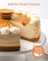Kootek Cake Boards 40 Pack, 10 Inch Round Circle Cardboard Base, Disposable Food-Grade Cake Plate for Cake Decorating Baking