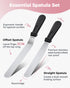 Kootek Cake Decorating Kit Baking Supplies Set Cake Turntable with 2 Frosting Straight Angled Spatula 3 Icing Smoother Scrapers Baking Accessories Tools for Beginners and Pros, Mother's Day, Pink