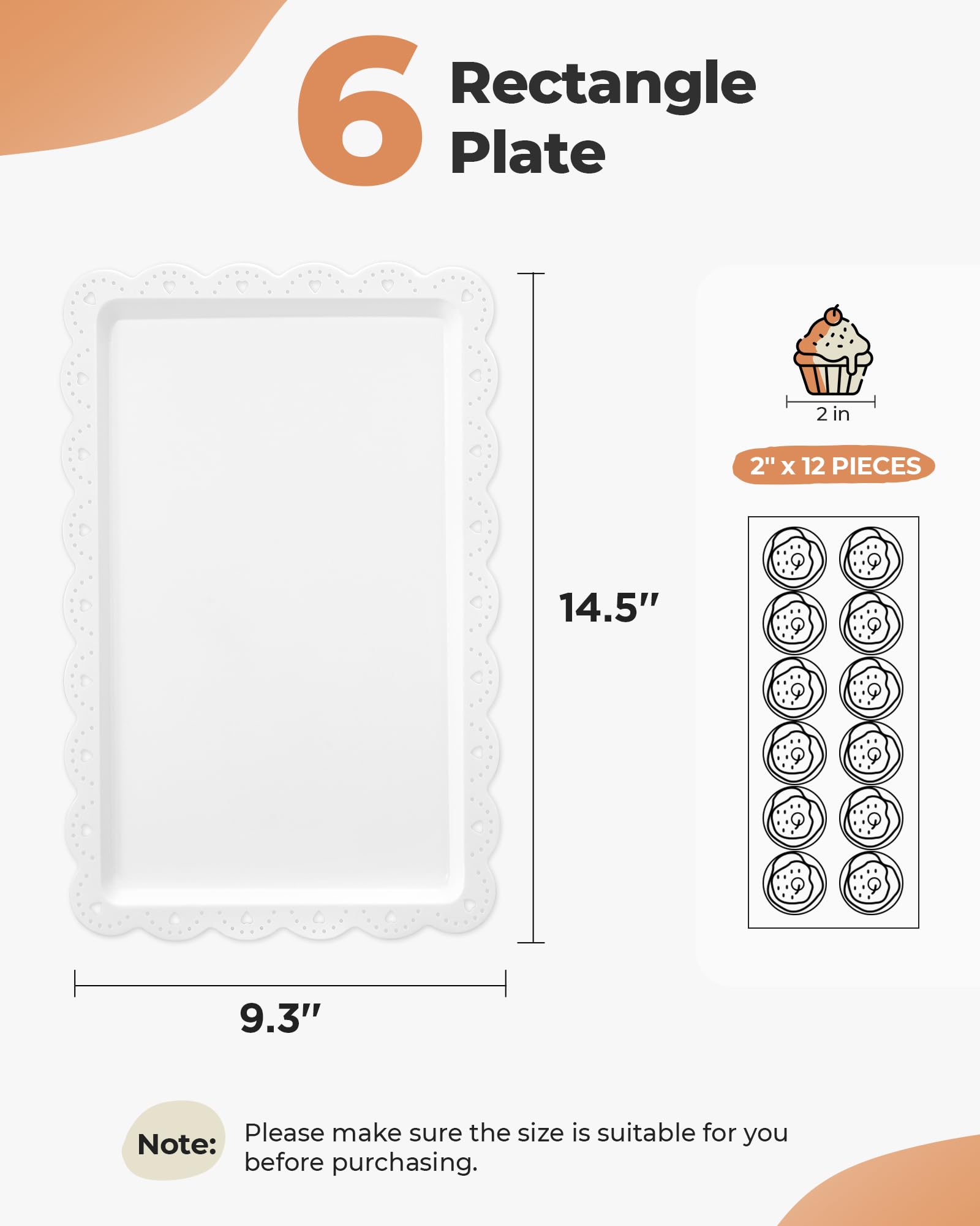 Kootek Dessert Cupcake Stand, 10pcs Dessert Table Display Set, 3 Tiered Cup Cake Holder Tower Stand Riser& Cookie Serving Trays for Wedding, Tea Party, Birthday, Baby Shower