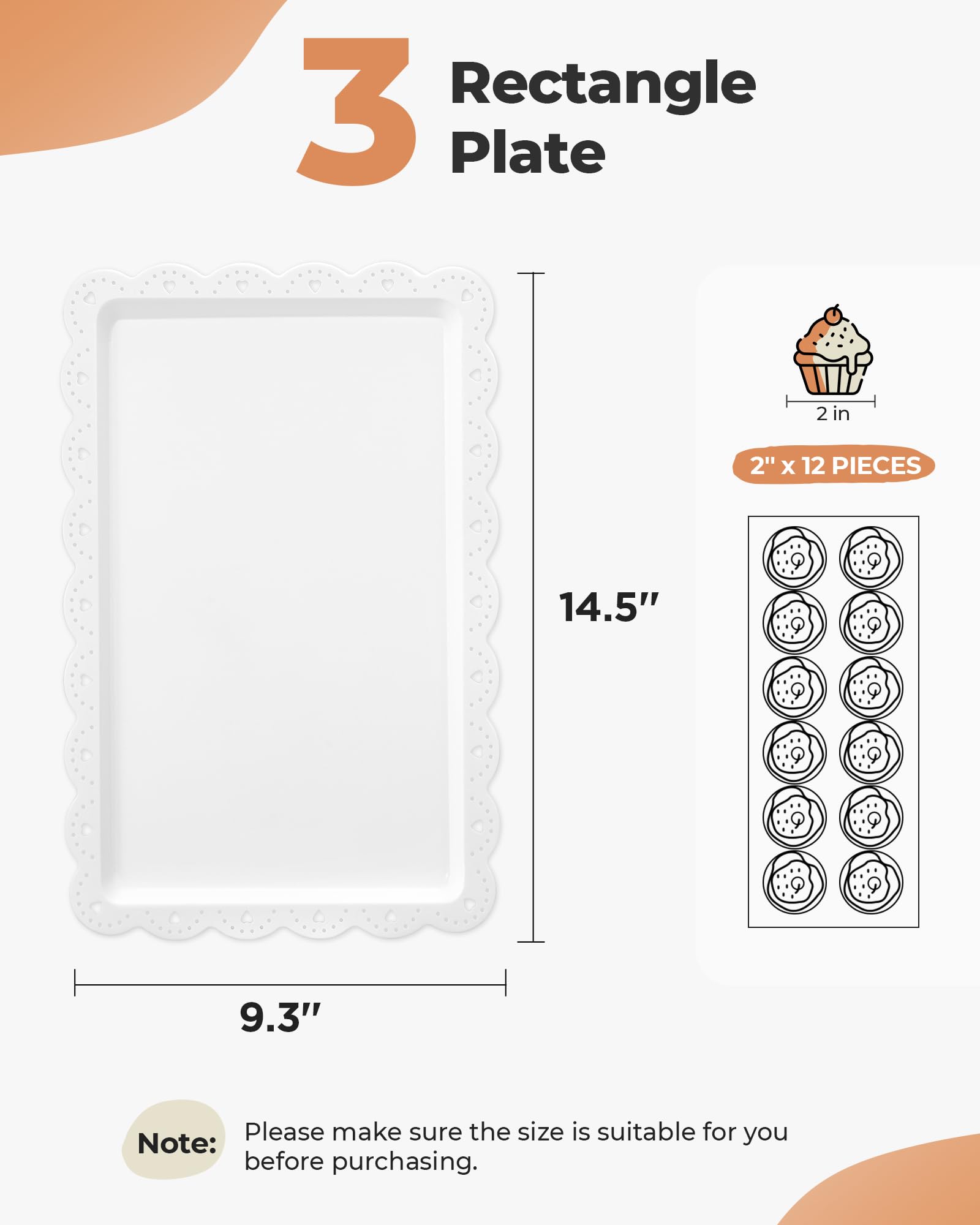 Kootek Dessert Cupcake Stand, 5pcs Dessert Table Display Set, 3 Tiered Cup Cake Holder Tower Stand Riser& Cookie Serving Trays for Wedding, Tea Party, Birthday, Baby Shower