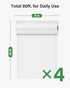 Kootek Vacuum Sealer Bags, 4 Rolls 8"x20' (Total 80 feet), Commercial Grade, BPA Free Food Vac Bags Rolls for Storage, Meal Prep or Sous Vide