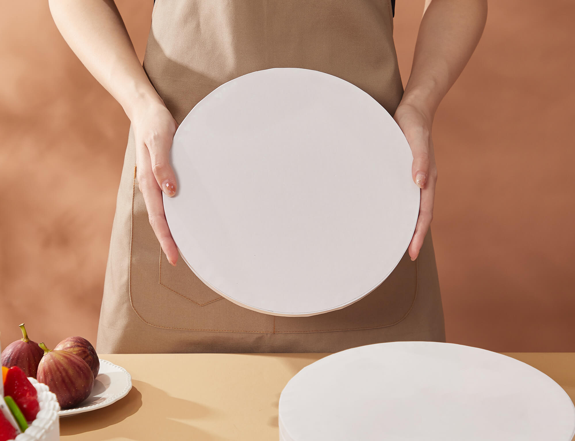 Kootek Cake Boards Drum 10 Inch Round, 1/2